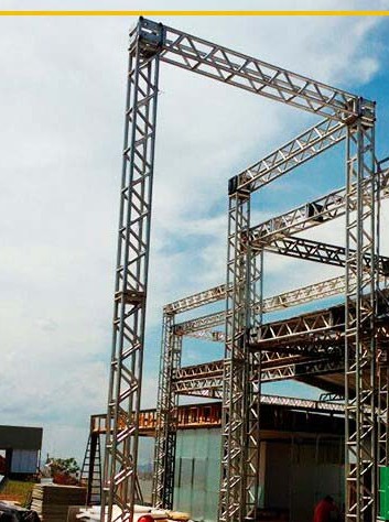 empresa que fabrica estrutura de aluminio