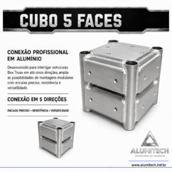 Cubo de 5 Faces para Box Truss P50