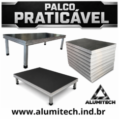 Praticável Para Palco 1x1 Metro